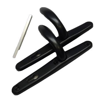 Ручки для замка цвет шоколад, т. коричневый. черный, серый., антрацид